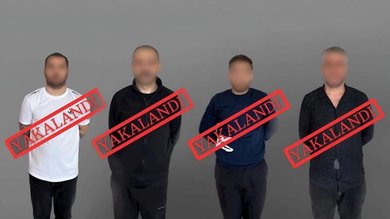 Kırmızı bültenle aranan 4 kişi Gürcistan’da yakalanarak Türkiye’ye getirildi