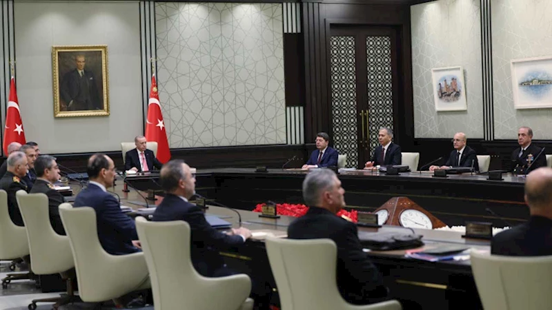 Milli Güvenlik Kurulu, kritik başlıklarla  Beştepe
