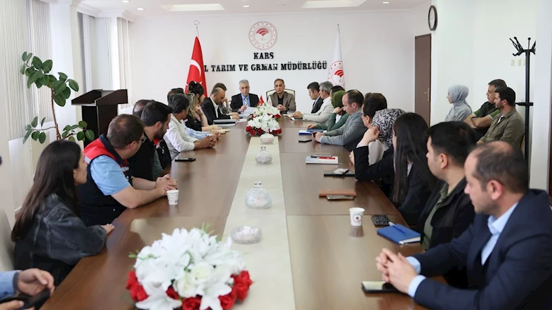 Tarım Bakanlığı ve TÜİK iş birliğiyle Genel Tarım Sayımı bilgilendirme toplantısı düzenlendi