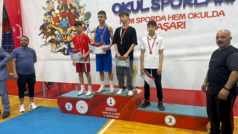 Karslı boks sporcuları Ordu