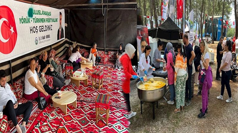 Düzlerçamı’nda Yörük Türkmen Festivali coşkusu başladı
