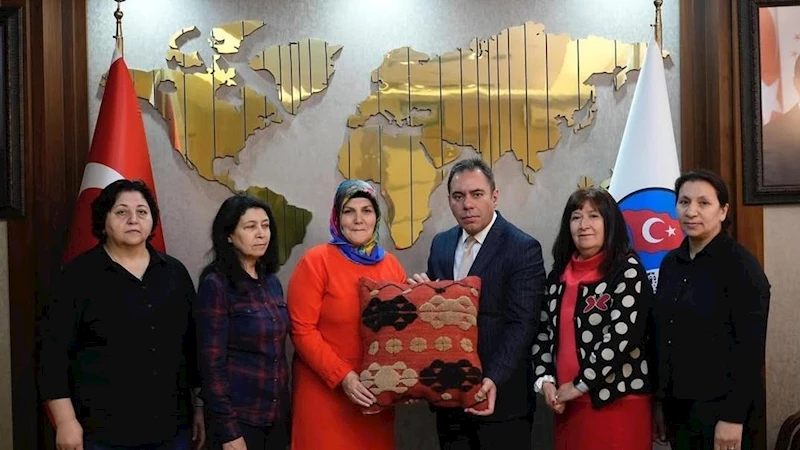 4K Kadın Kooperatifinden Başkan Senger’e anlamlı ziyaret