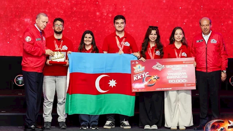 TEKNOFEST KKTC’de birinciler ödüllerini aldı