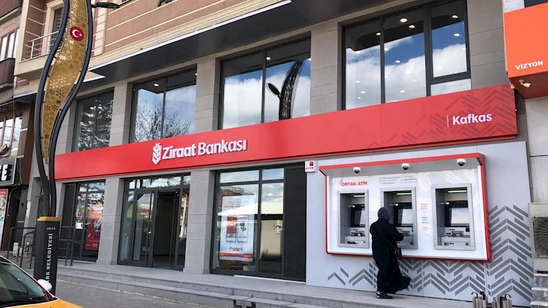 Kars Ziraat Bankası Kafkas Şubesi yeni yerinde