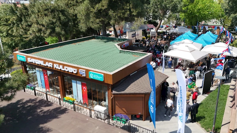 Kocaeli’de 65 yaş üstü vatandaşların yeni huzur durağı