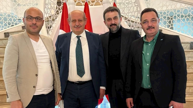 Rize eski Belediye Başkanı Halil Bakırcı’dan Ankara Kent Konseyi’ne ziyaret