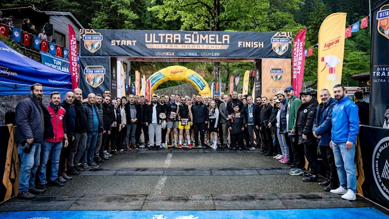 Uluslararası Ultra Sümela Maratonu nefes kesti