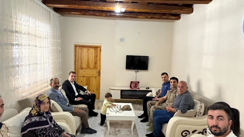 Selim Kaymakamı Mubin Demirkıran’dan Gazi ve Şehit ailelerine bayram ziyareti