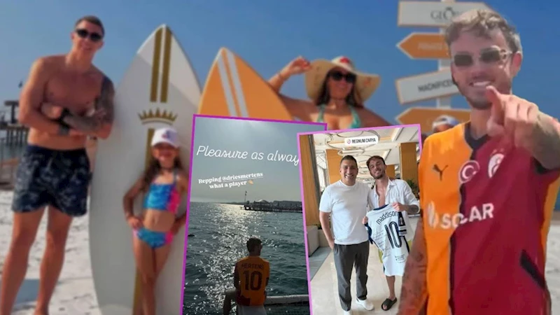 Dünyaca ünlü futbolcuların tatil tercihi Antalya Serik