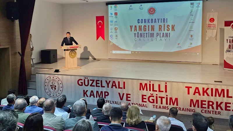 Conkbayırı için yangın alarmı: Üç aşamalı koruma planı hazır