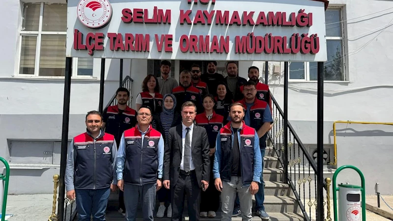 Selim Kaymakamı Mubin Demirkıran, veda ziyaretlerine başladı