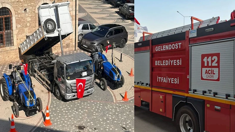 Gelendost araç filosunu güçlendiriyor