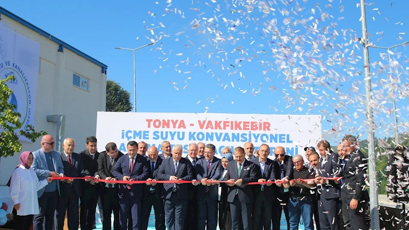 Trabzon Vakfıkebir ve Tonya’da yıllardır temiz su bekleyen 30 köy suya kavuştu