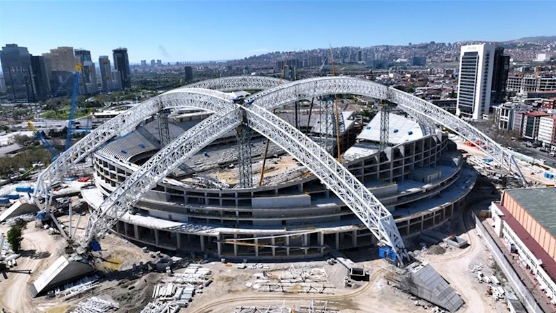 Başkentin Yeni Stadyumu Hızla Yükseliyor