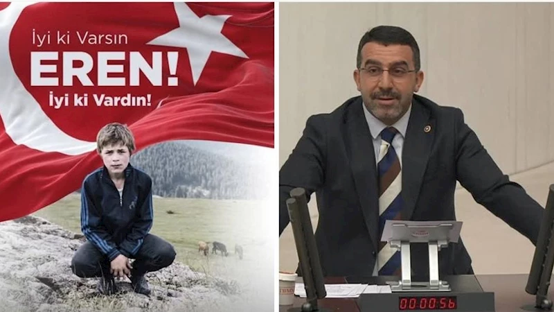 AK Parti Kars Milletvekili Adem Çalkın: “Eren, iyi ki varsın”