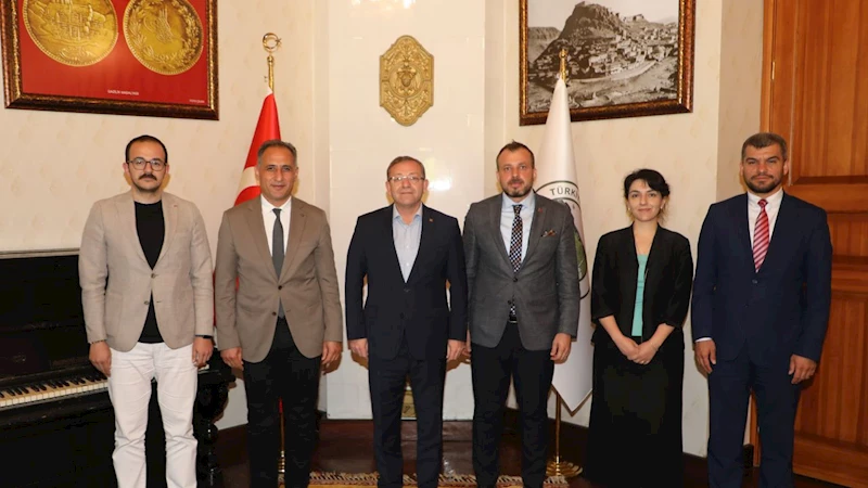 Kars Valisi Ziya Polat, Tarım ve Orman Bakanlığı yetkililerini kabul etti