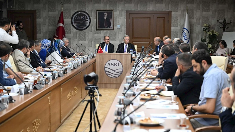 Kuraklık acil eylem planı masaya yatırıldı