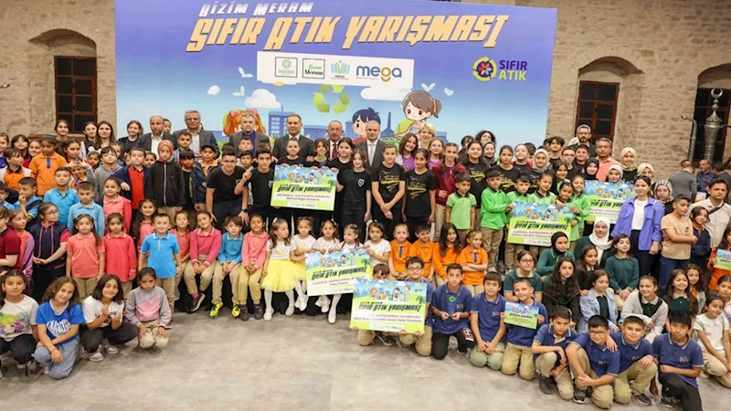 Konya Meram’da öğrenciler ‘temiz bir gelecek’ için yarıştı