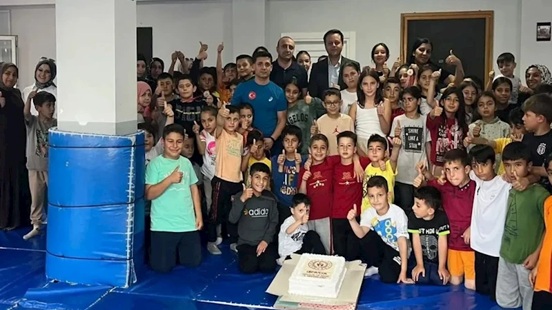 Zafer Mahallesi’nde Güreşe moral ziyareti