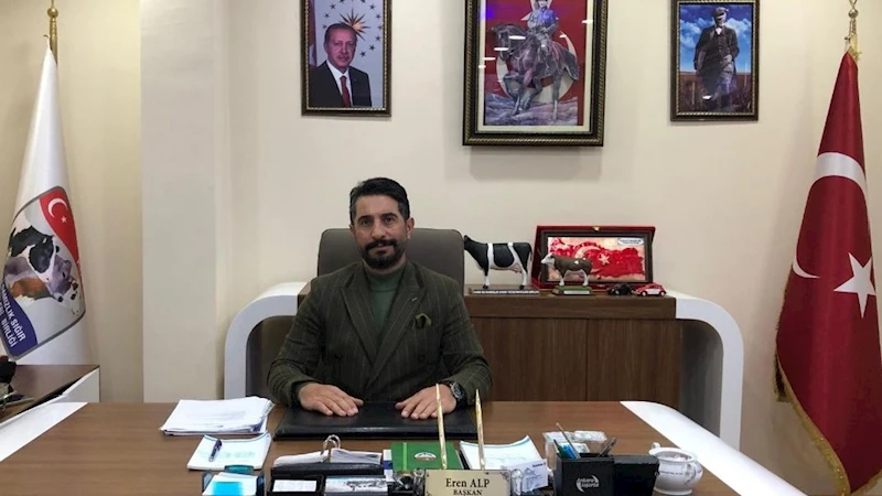 Başkan Eren Alp: Damızlık düve kesimi gelecekte hayvan varlığını tehdit edebilir