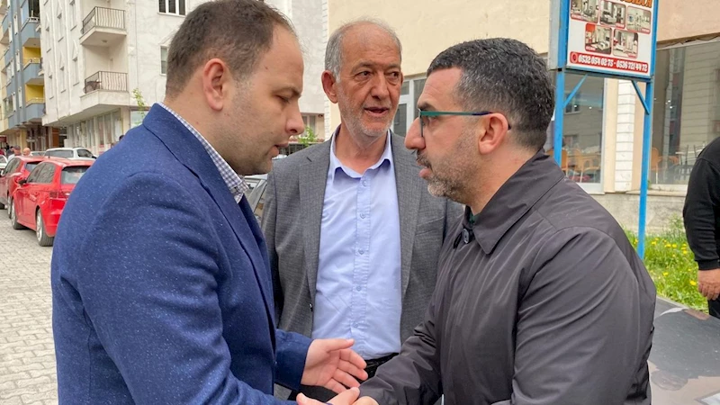 AK Parti Kars Milletvekili Adem Çalkın’dan taziye ziyareti