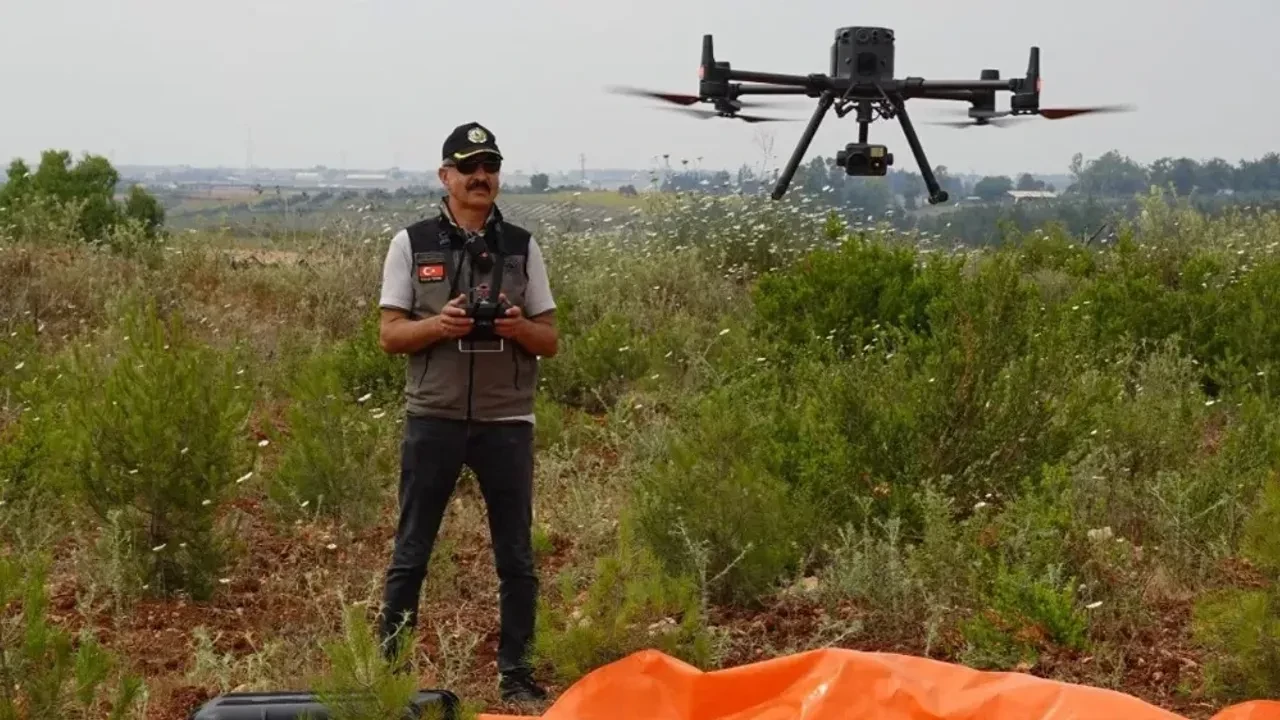 Adana’da ormanlar uçan gözle denetime alındı