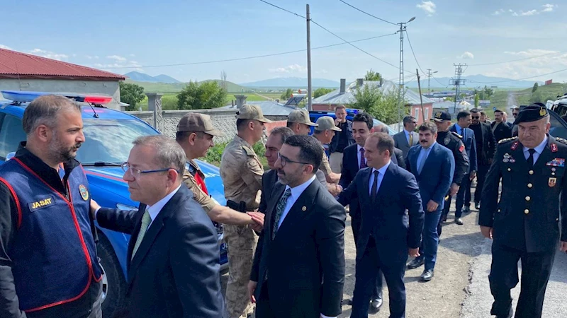 Vali Ziya Polat ve Milletvekili Adem Çalkın