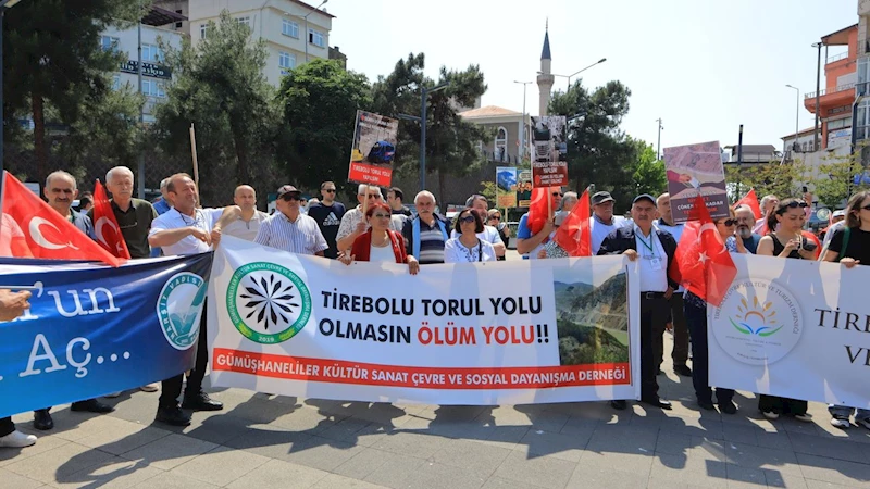 Giresunlular ölüm yolu için yürüdüler