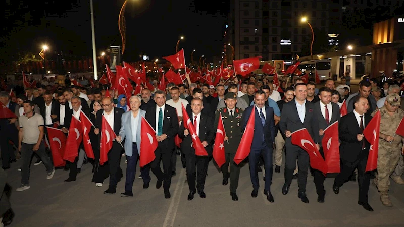 Elazığ’da 15 Temmuz Demokrasi ve Millî Birlik Günü etkinlikleri düzenlendi