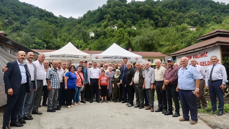 Artvin Valisi Ergün, Arhavi’de incelemelerde bulundu
