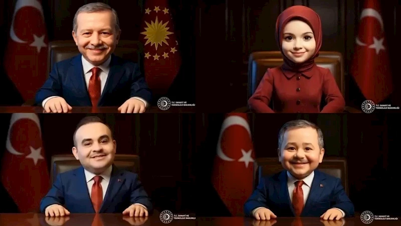 Bakan Kacır, Erdoğan ve kabine üyelerinin yapay zeka görsellerini paylaştı!