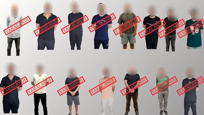 Yurt dışına kaçan 15 suçlu Türkiye