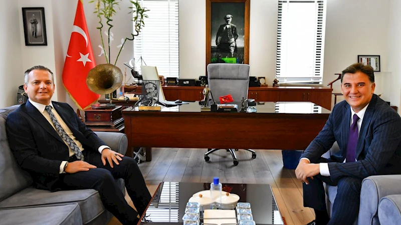 Kaymakam Fatih Akkaya’dan Başkan Karaca’ya iade-i ziyaret