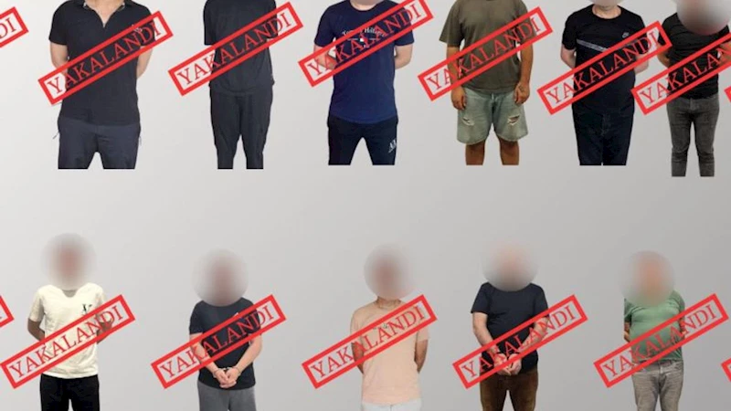 Kırmızı Bültenle Aranan 14 Suçlu Türkiye