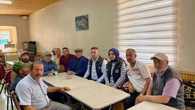 Kars Ziraat Odası Başkanı Özcan Müçük’ten köy ziyaretleri ve şap hastalığı uyarısı