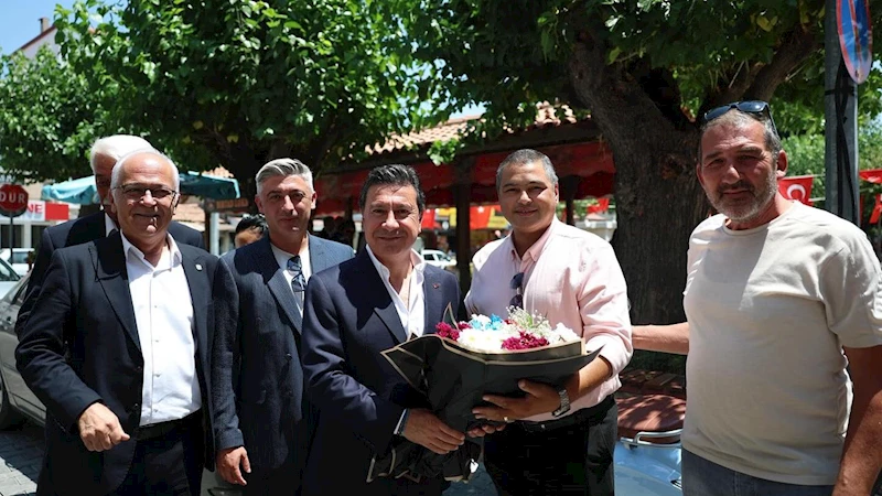 Başkan Aras Ula’da saha ziyaretleri gerçekleştirdi
