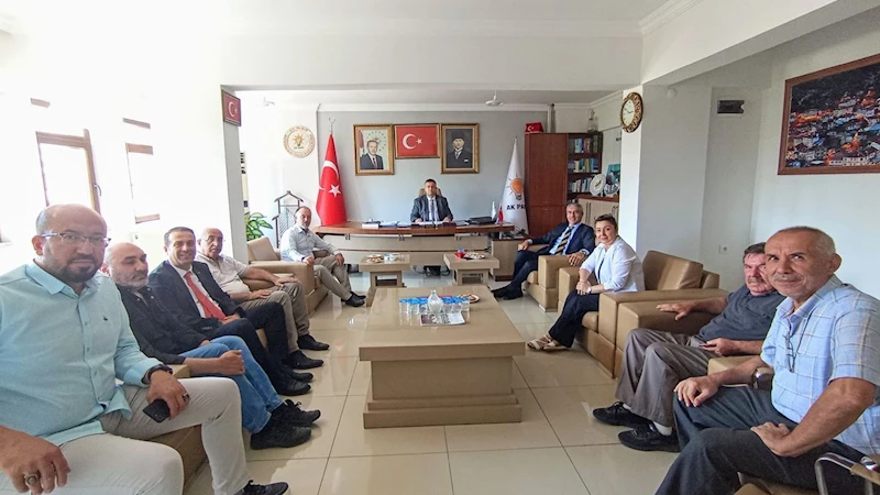 Beypazarı Kaymakamı Ünal Coşkun’dan AK Parti ilçe teşkilatına ziyaret