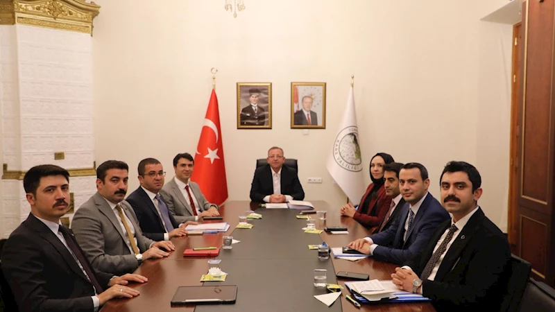 Kars Valisi Ziya Polat’ın başkanlığında 