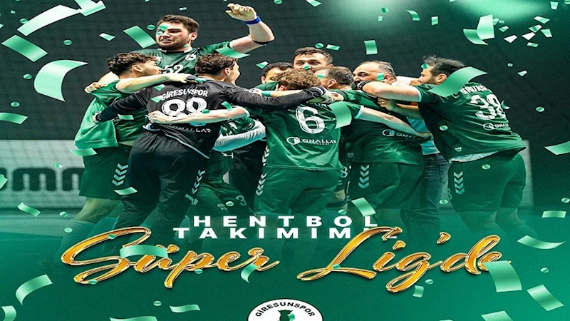 Giresunspor erkek hentbol takımı Süper Lig’de