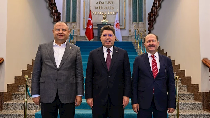 MHP Kırıkkale Milletvekili Öztürk, Bakan Tunç ve Ramazan Can ile görüştü