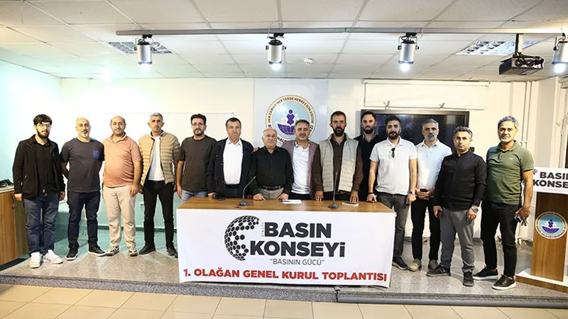 Bingöl Basın Konseyi ilk genel kurulunu yaptı