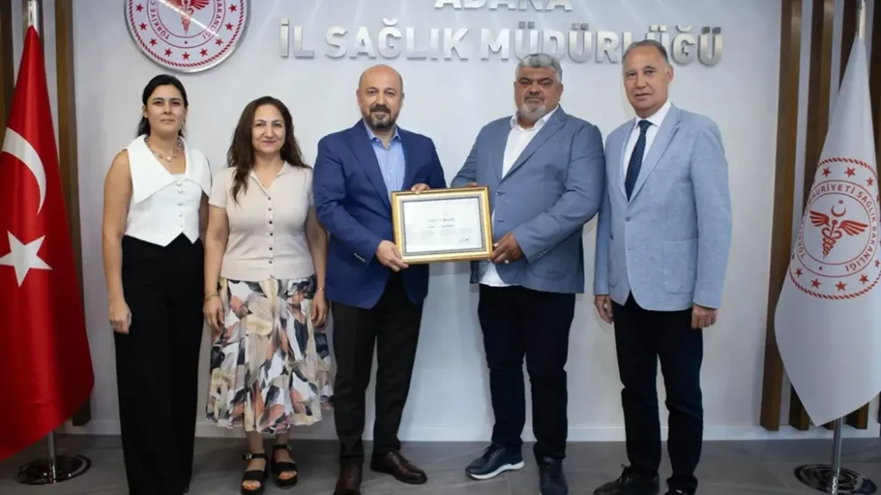 Halil Nacar’dan teşekkür belgesi